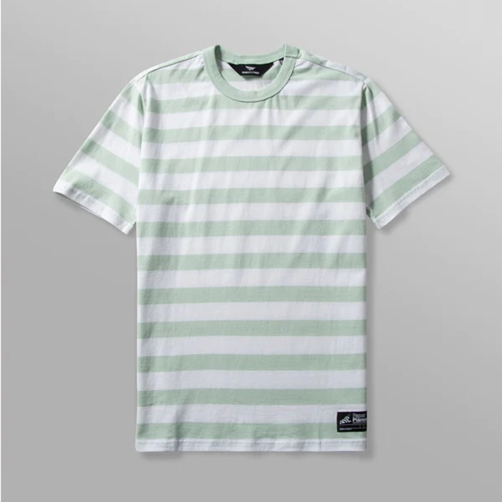 Paper Planes Oversized Striped Tee